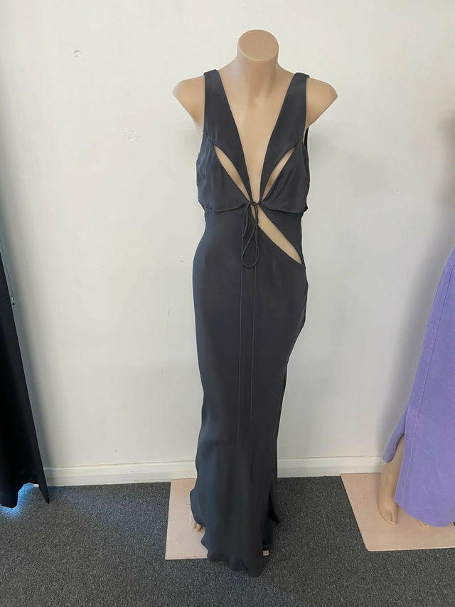 Christopher Esber Triquetra Contoured Dress - 8 / Black - Dresses