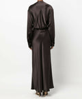 Christopher Esber Triquetra Gown in Cocoa - 6 / Brown - Dresses