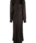 Christopher Esber Triquetra Gown in Cocoa - 6 / Brown - Dresses