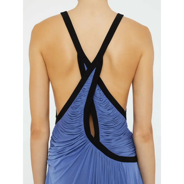 mahila halter neck underwire mini dress Malakhai Chiffon Halter Mini Dress - Black main image 0