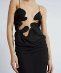 Christopher Esber Venus Molded Gown Black - 8 / Black - Dresses