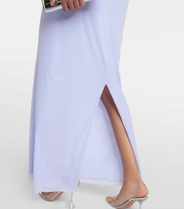 Christopher Esber Venus Molded Gown Cornflower Blue - 8 / Blue - Dresses