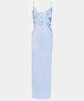 Christopher Esber Venus Molded Gown Cornflower Blue - 8 / Blue - Dresses