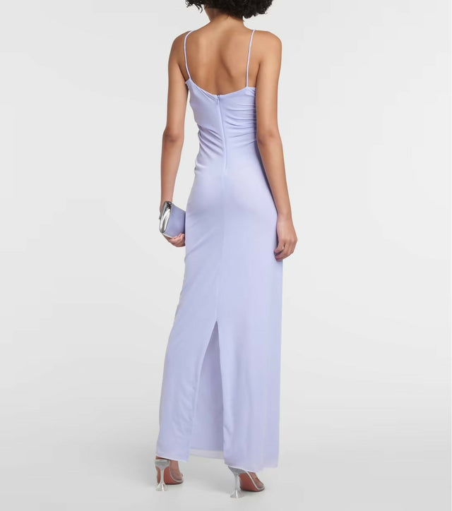 Christopher Esber Venus Molded Gown Cornflower Blue - 8 / Blue - Dresses