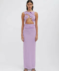 Christopher Esber Venus Tank Dress - 6 / Purple - Dresses