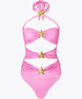 Cin Cin Swim Boheme Pink Diamond Cutout Set - 8 / Pink - Outfit Sets
