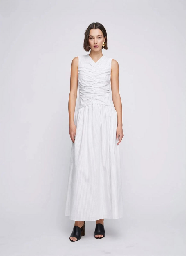 Anna Quan Arabella Maxi Dress Cotton Poplin