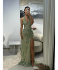 Corte Couture Corte Isla Gown - 8 / Green - Dresses