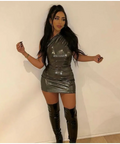 Coucoo ’Gagnon’ Glacier Grey Mini - Dresses