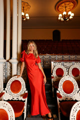 Aston Studio Evangeline Gown - Scarlet view 1