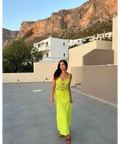 Cult Gaia Nalda Knit Dress - 6 / Green - Dresses
