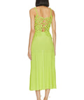 Cult Gaia Nalda Knit Dress - 8 / Mantis - Dresses