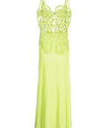Cult Gaia Nalda Knit Dress - 8 / Mantis - Dresses