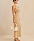 Cult Gaia Serita Dress - 8 / Brown - Dresses