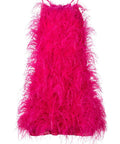 Cult Gaia - Cult Gaia Shannon Feather Dress in Pink Size S / AU 8