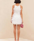 Talaesin Hayes - Cult Gaia Shannon Feather Dress White AU 6-8