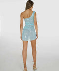 Cult Naked Blu Moon Mini Dress - 6 / Blue - Dresses