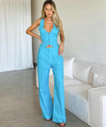 Dazie Outcast Linen Set Blue - 8 / Blue - Outfit Sets