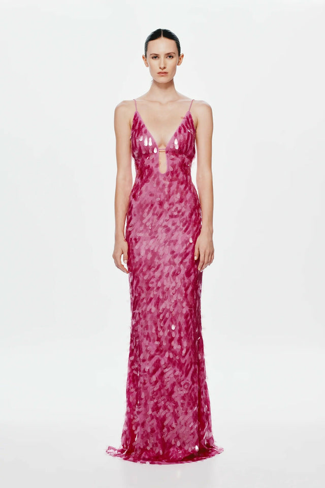 Misha The Sapphire Sequin Dress