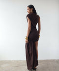 De La Vali Ravenna Mini Dress - 10 / Brown - Dresses