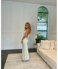 Deconduarte Astor Glitter Maxi - 6 / Ivory - Dresses
