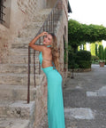 Deconduarte Elin Maxi - 8 / Turquoise - Dresses
