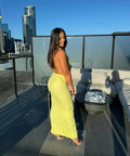 Deconduarte Elin Maxi Gown Lemon - 8 / Yellow - Dresses