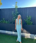 Deconduarte Georgia Gown Spring Green - 8 / Green - Dresses