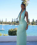 Deconduarte Georgia Gown Spring Green - 8 / Green - Dresses
