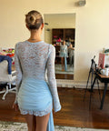 Deconduarte Oritga Mini Dress - 8 / Blue - Dresses