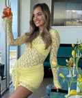 Deconduarte ‘Ortigia’ in Baby Yellow - 8 / Yellow - Dresses