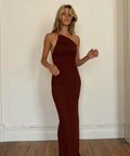 Deconduarte Palermo Dress - 6 / Brown - Dresses