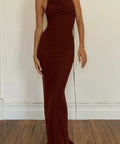 Deconduarte Palermo Dress - 6 / Brown - Dresses