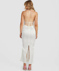 Derma Department Harlow Midi Dress White - Dresses