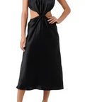 sku613-black-diida-Naomi-Scarf-knot-midi-dress_1
