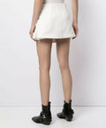 dion lee accordion pleat mini dress Dion Lee Accordion Pleat Mini Dress in Camel