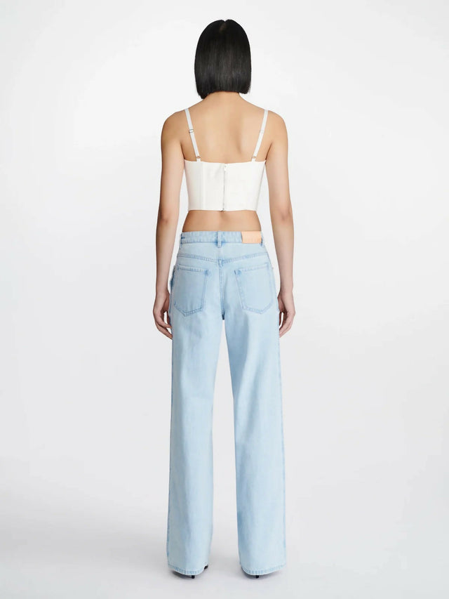 Dion Lee Corded Lace Corset White Size 8-14 - Tops