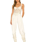 Dion Lee Crochet Corset Top Ivory - 8 / White - Corsets
