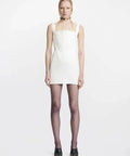 Dion Lee Fork Frame Mini Dress - 8 / White - Dresses