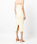 Dion Lee Interlock Bustier Dress - 8 / Yellow - Dresses