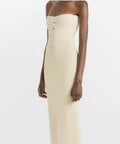 Dion Lee Interlock Bustier Dress - 8 / Yellow - Dresses