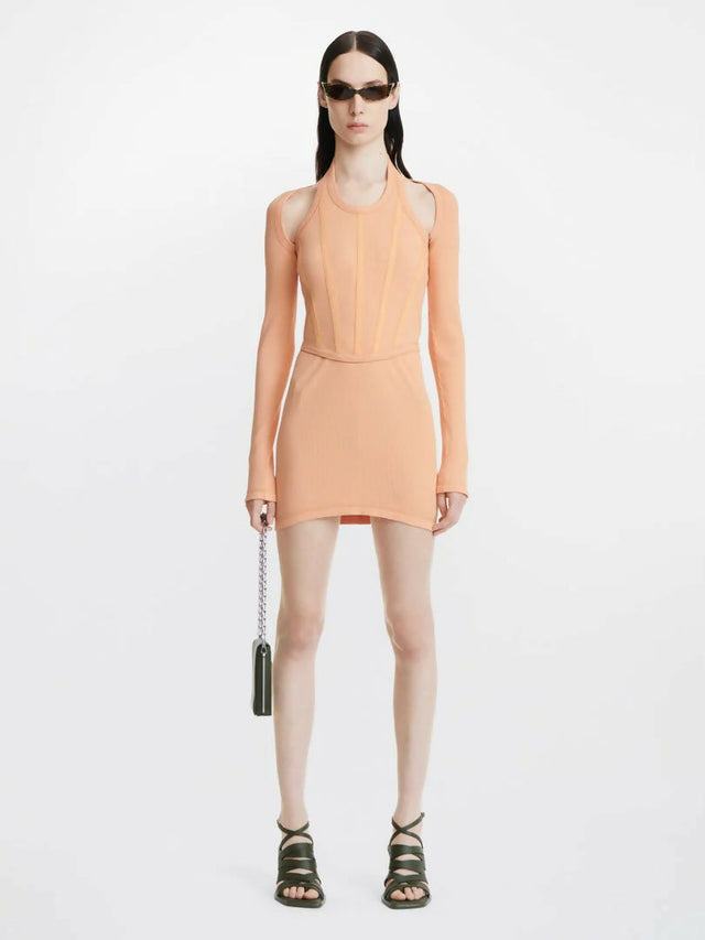 Dion Lee Modular Mini Orange - 8 / Orange - Dresses