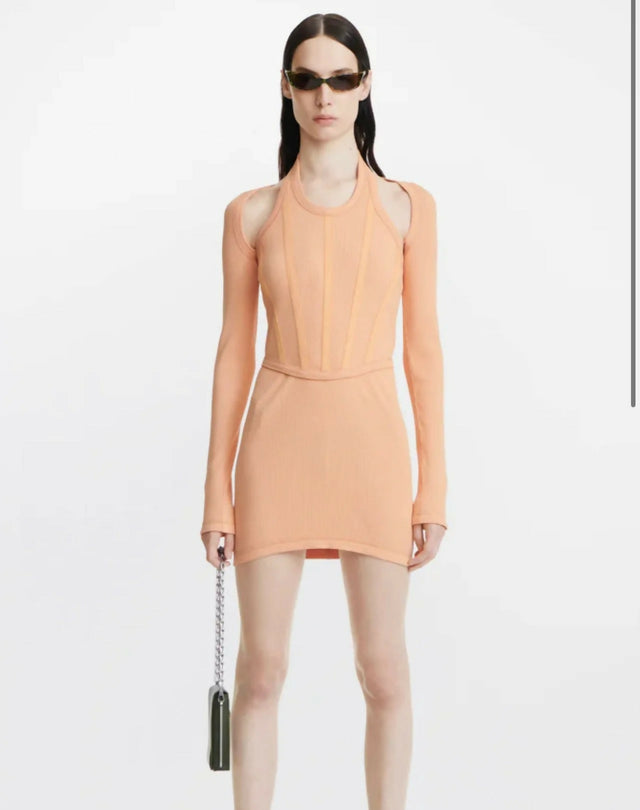 Dion Lee Modular Mini Orange - 8 / Orange - Dresses