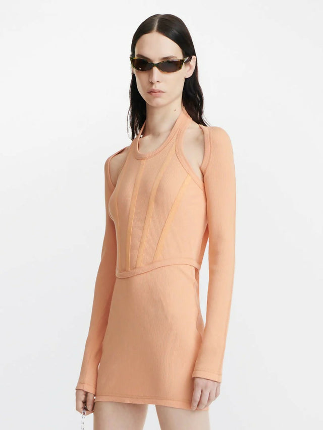 Dion Lee Modular Mini Orange - 8 / Orange - Dresses