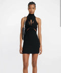 Dion Lee Muscular Twist Mini Black - 8 / Black - Dresses