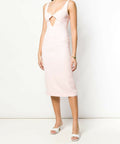 dion-lee-Pink-Caddy-Tessellate-Sheath-Dress
