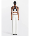 Dion Lee Two Tone Fork Top - 6 / Multi - Top