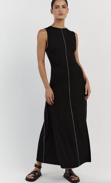 dissh hudson black sleeveless maxi dress DISSH Soho Sleeveless Maxi Dress
