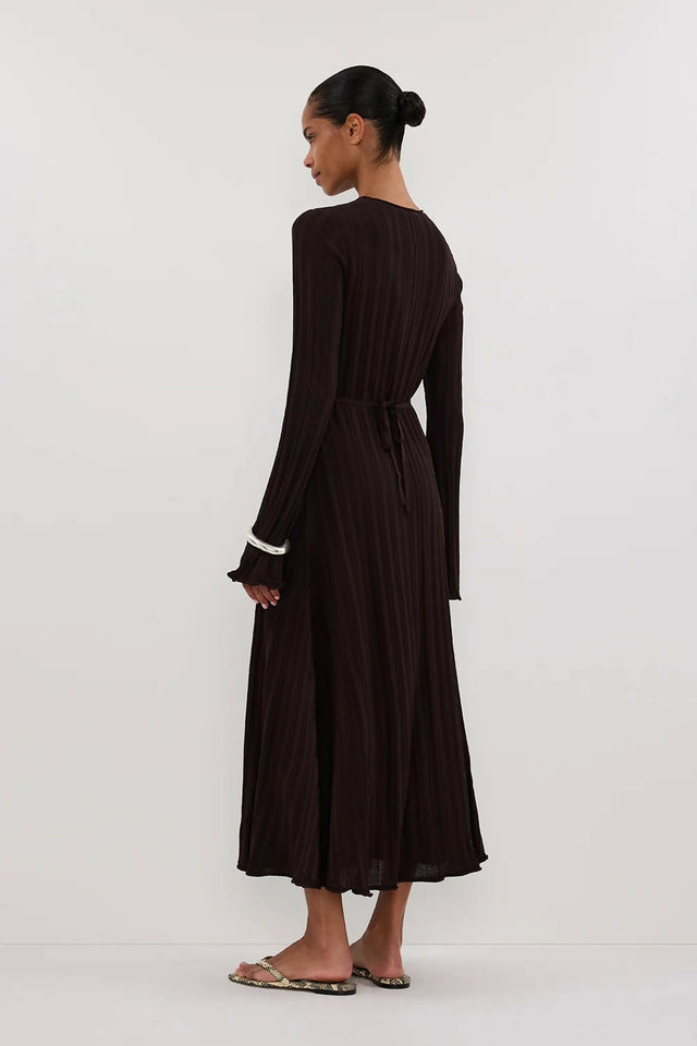 Dissh Sylvia Bitter Choc Knit - Passion For Fashion