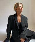 Djerf Avenue Forever Blazer - 8 / Black - Blazers